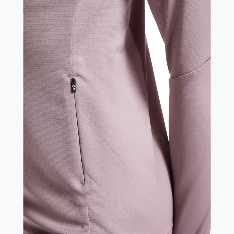 Дамски суитшърт за бягане On Climate Zip Hoodie heron 10