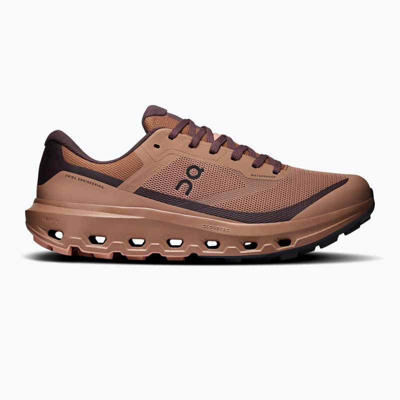 Мъжки обувки за бягане On Cloudvista 3 Waterproof portobello/mulberry