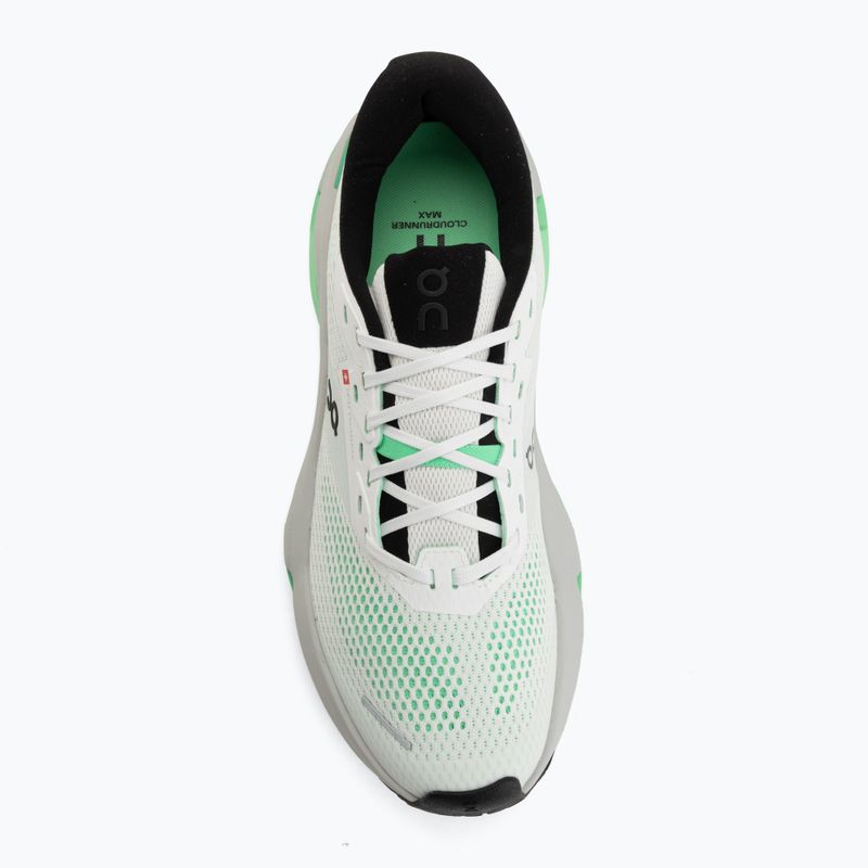 Мъжки обувки за бягане On Cloudrunner 3 Max white/verdite 5