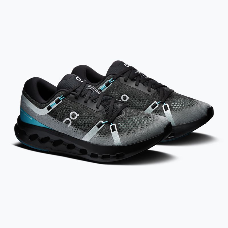 Мъжки обувки за бягане  On Cloudsurfer 2 black/flurry 2