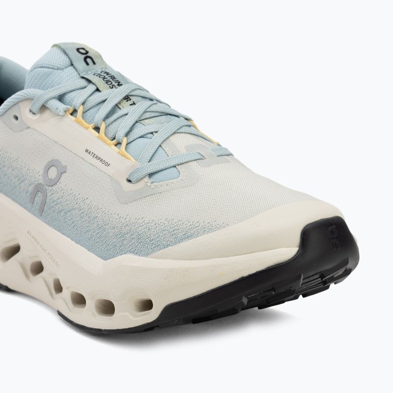 Дамски обувки за бягане On Cloudsurfer Trail 2 Waterproof grain/brook 7