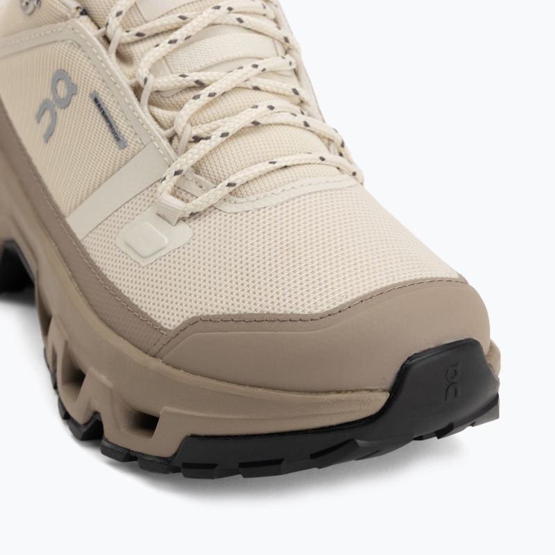 Дамски туристически обувки On Cloudrock Low Waterproof grain/soba 7
