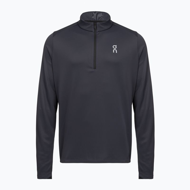 Мъжки суитшърт за бягане On Core 1/4 Zip black