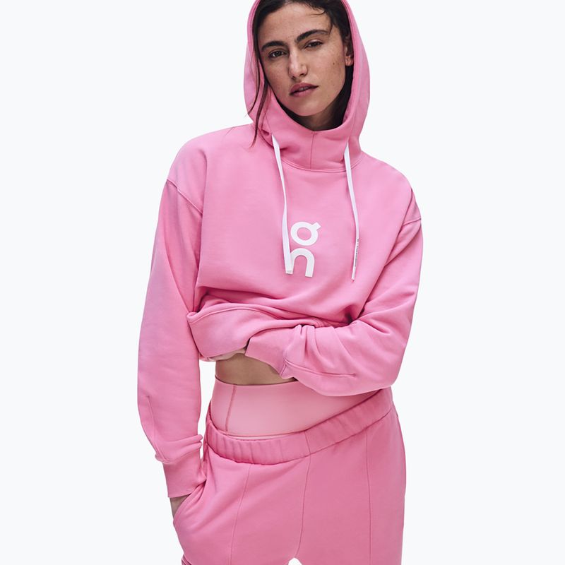 Дамски суитшърт On Club Hoodie bubblegum 4