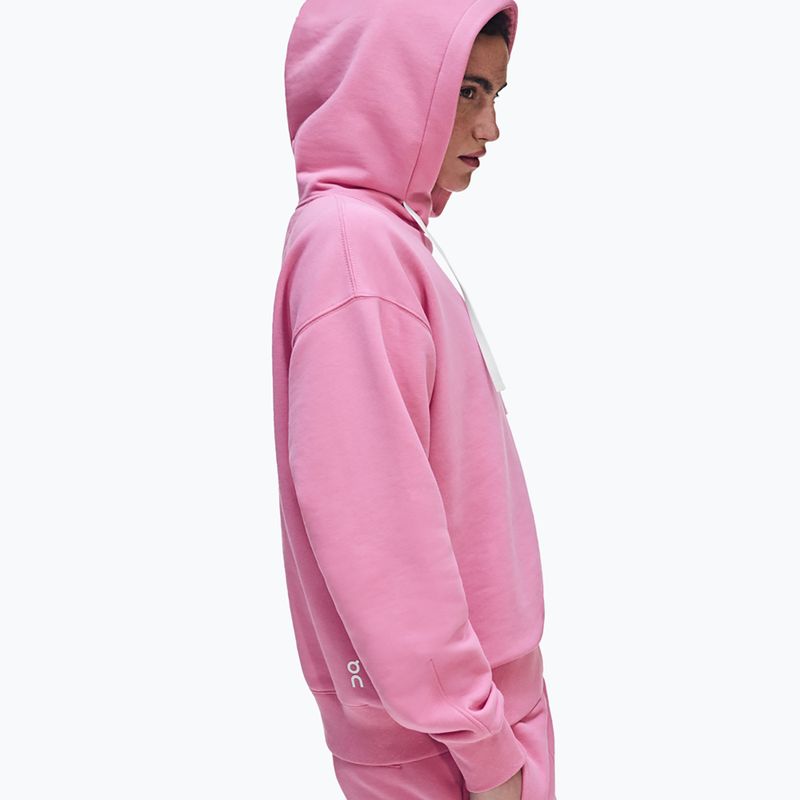 Дамски суитшърт On Club Hoodie bubblegum 5