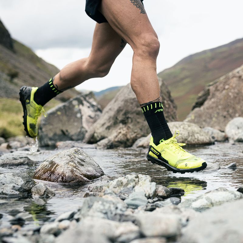 Мъжки обувки за бягане SCOTT Supertrac Speed RC black/safety yellow 10