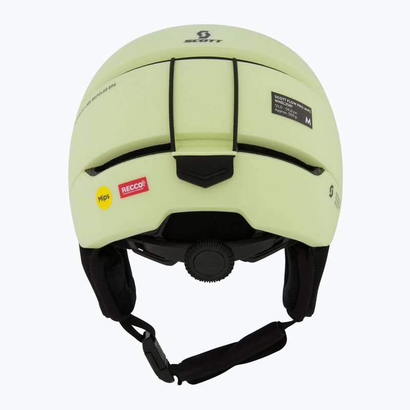 Ски каска SCOTT Flow Plus Pro acid yellow 3