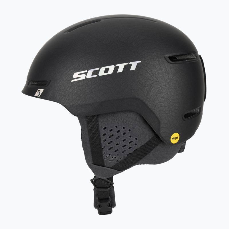Скиорска каска SCOTT Track Plus granite black/holo grey 3