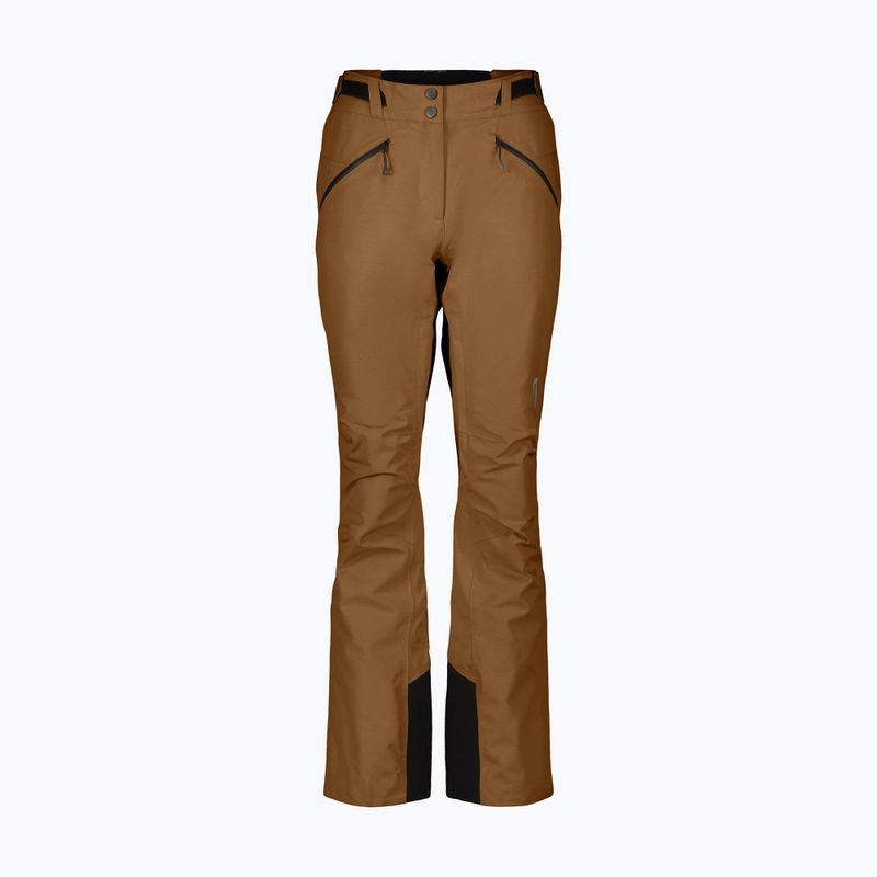 Дамски скиорски панталони SCOTT Ultimate Dryo Tech bread brown