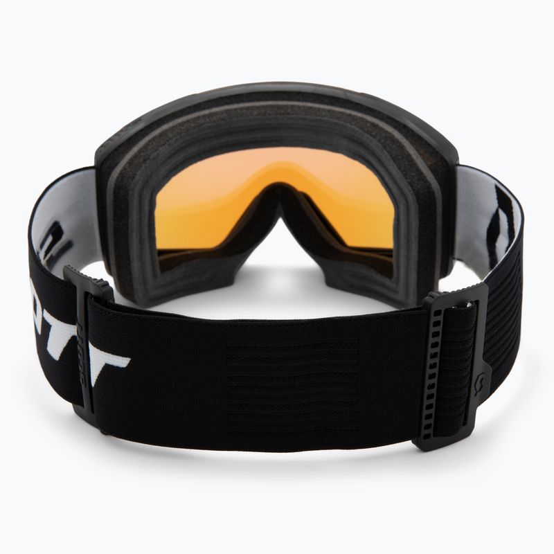 Скиорски очила SCOTT Shield mineral black/white/amp illuminator blue chrome 3