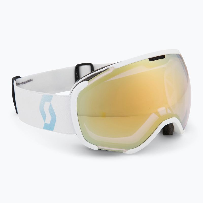 Скиорски очила SCOTT Faze II LS white/soft pink/light sensitive bronze chrome