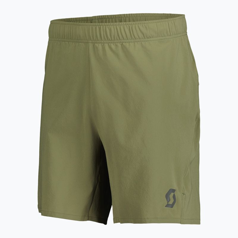 Мъжки шорти за бягане SCOTT Endurance LT hay green