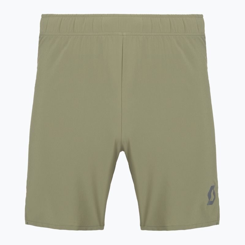 Мъжки шорти за бягане SCOTT Endurance LT hay green
