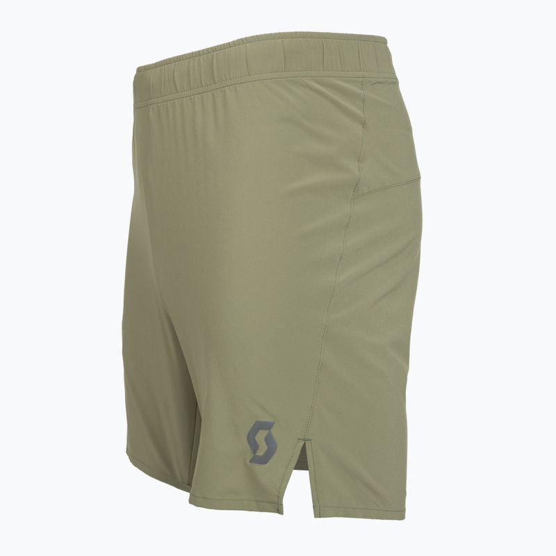 Мъжки шорти за бягане SCOTT Endurance LT hay green 3