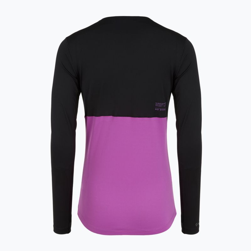 Дамска блуза с дълъг ръкав за бягане SCOTT Endurance Tech black/liquid purple 2