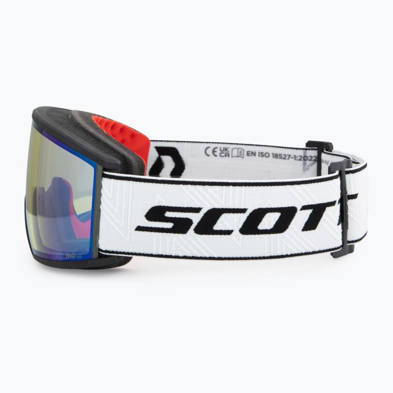 Скиорски очила SCOTT Ambit black/white/amp aurora green chrome 4