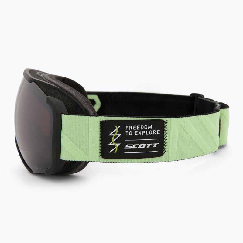 Скиорски очила SCOTT Faze II glow green/amp black chrome 4