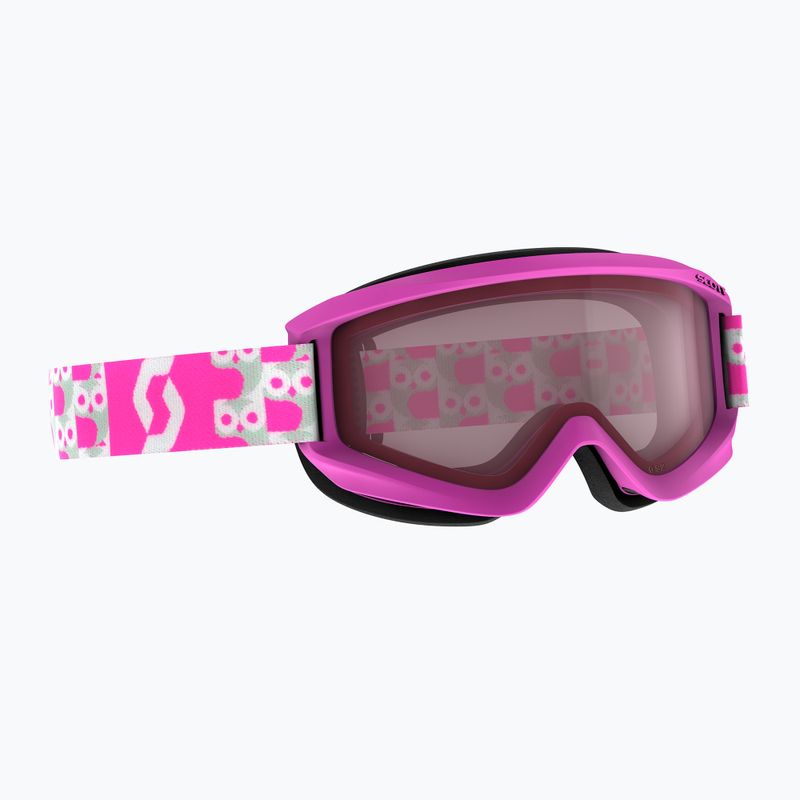 Детски скиорски очила SCOTT Agent neon pink/enhancer 5