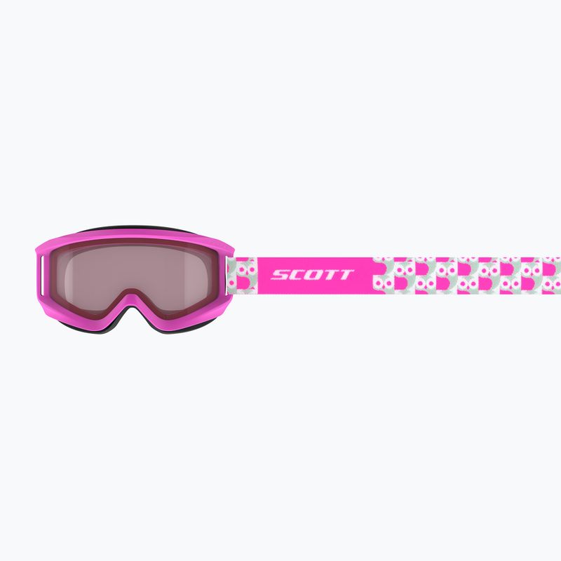 Детски скиорски очила SCOTT Agent neon pink/enhancer 6