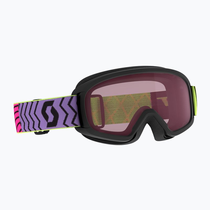 Детски ски очила SCOTT Witty SGL purple/neon pink/enhancer