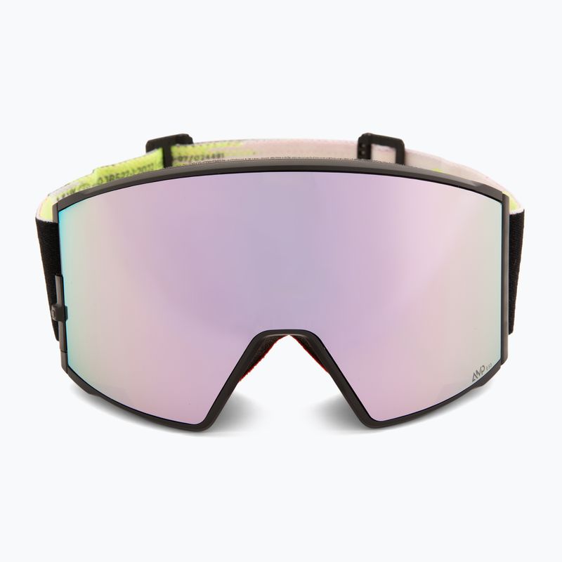 Скиорскa маска SCOTT React black/neon yellow/amp lavender chrome 3