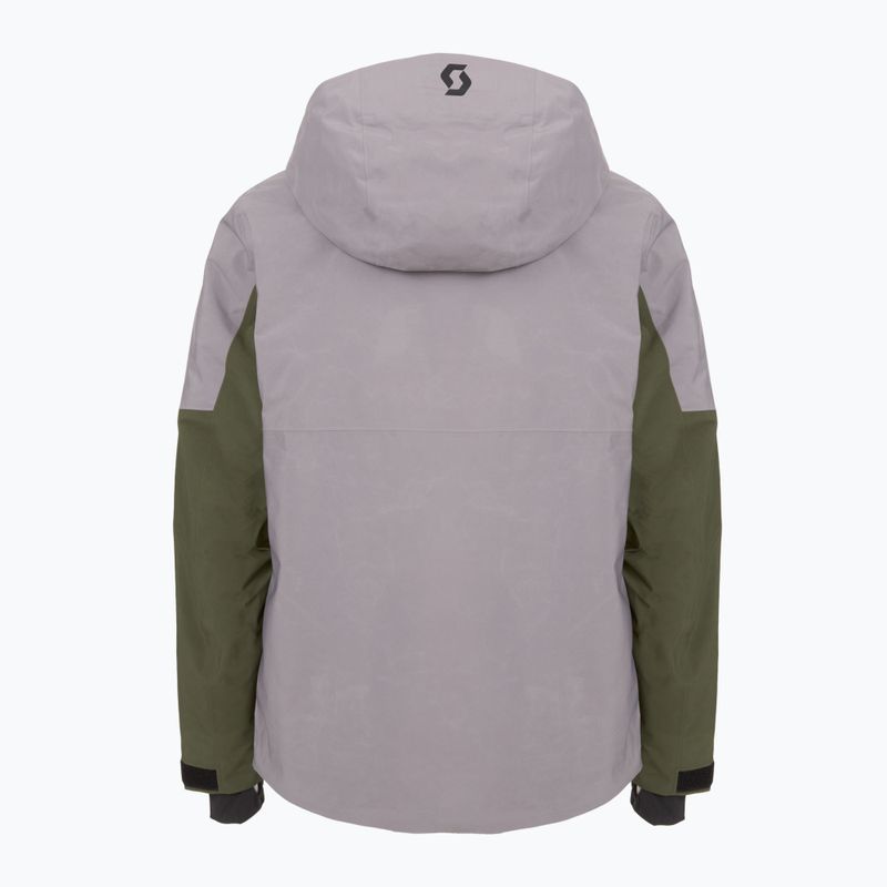 Мъжко скиорско яке SCOTT Ultimate GTX douglas green/evening grey 2