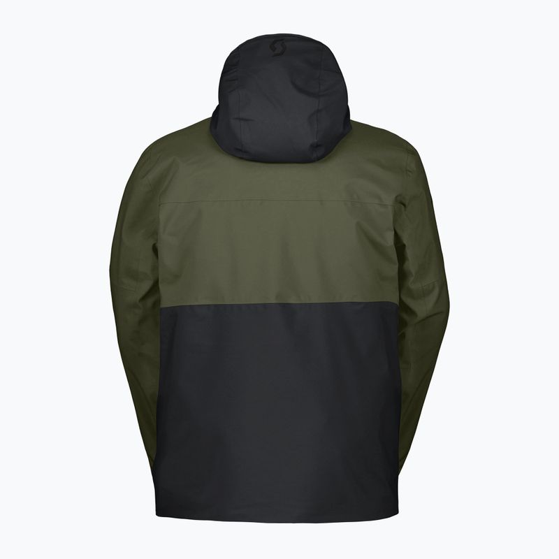 Мъжко скиорско яке SCOTT Ultimate Dryo 10 douglas green/black 2