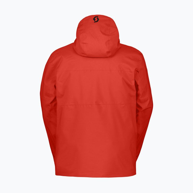 Мъжко скиорско яке SCOTT Ultimate Dryo 10 turbo red 2