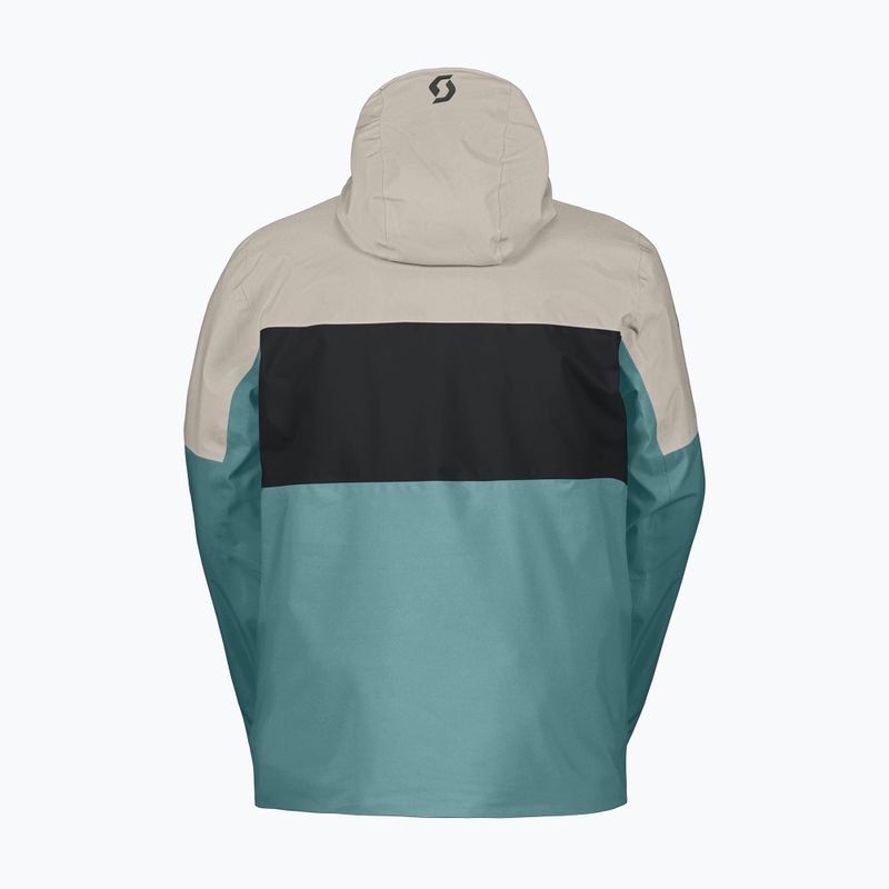 Мъжко скиорско яке SCOTT Ultimate Dryo 10 frozen blue/dust white 2