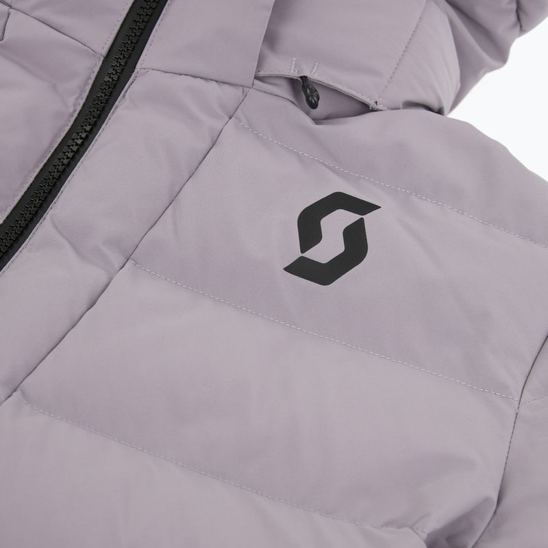 Дамско скиорско яке SCOTT Ultimate Warm evening grey 3