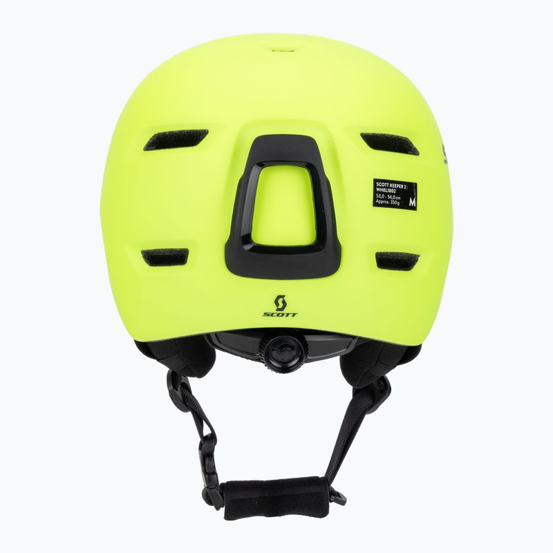 Детска скиорска каска SCOTT Keeper 2 neon yellow 4