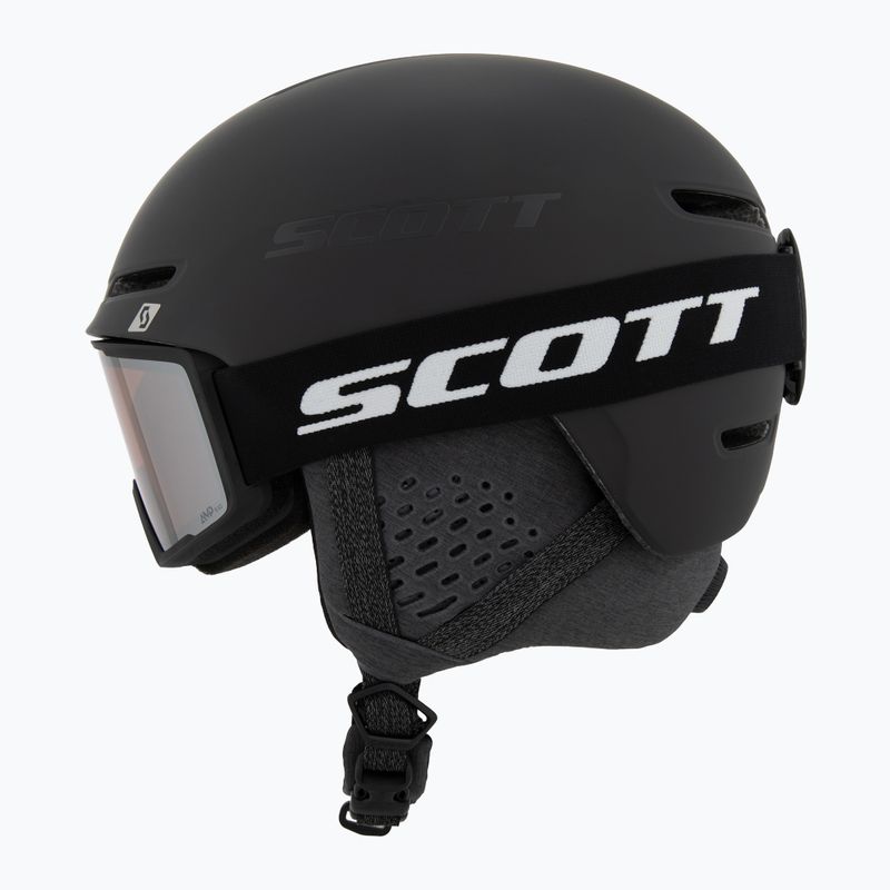 Скиорска каска SCOTT Track + Goggles Factor Pro Combo mineral black/amp silver chrome 3