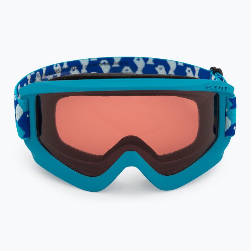 Детски скиорски очила SCOTT Agent ocean blue/enhancer 2