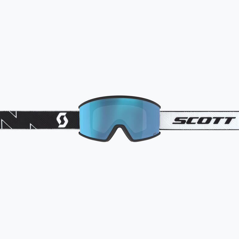 Скиорски очила SCOTT Ambit Compact black/white/amp aurora green chrome 6