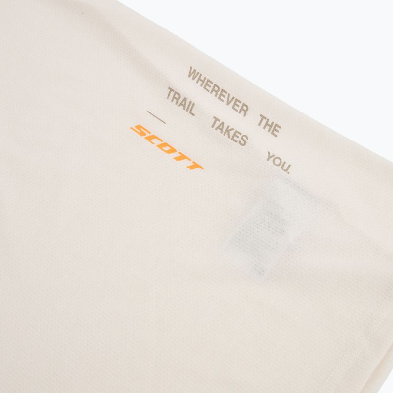 Мъжка тениска за бягане SCOTT Endurance DRI Tee cotton white/toast beige 3