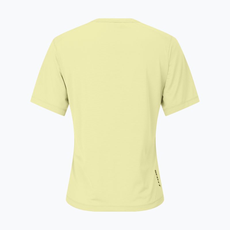 Дамска тениска за бягане SCOTT Endurance LT Tee pastel yellow 2