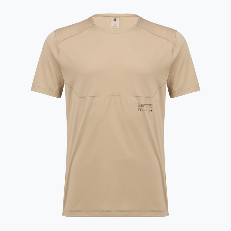 Мъжка тениска за бягане SCOTT Endurance Tech toast beige