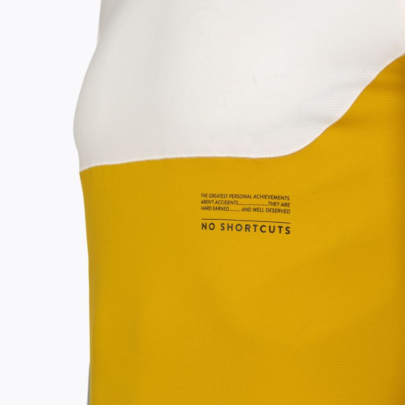 Мъжка тениска за бягане SCOTT Endurance Tech white/sundial yellow 3