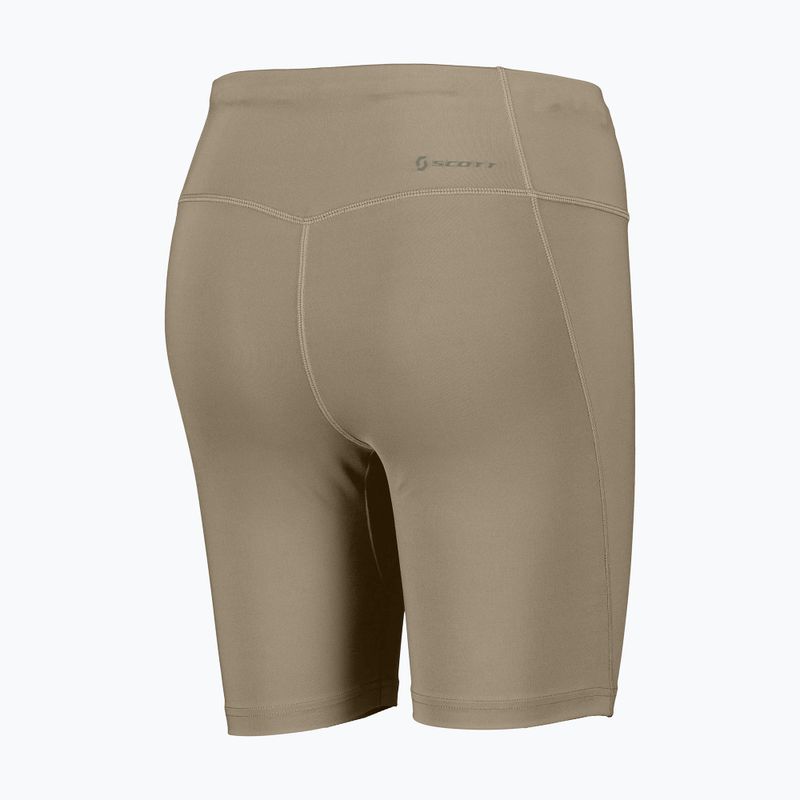 Дамски шорти за бягане SCOTT Endurance Tight toast beige 2