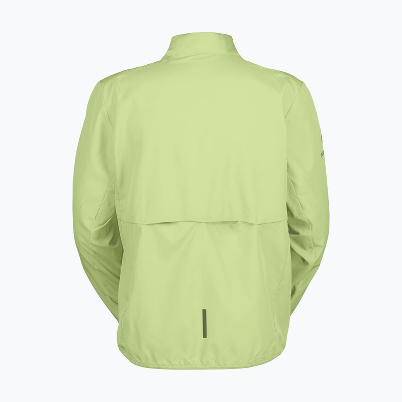 Мъжко яке за бягане SCOTT Endurance Tech Windbreaker acid yellow 2