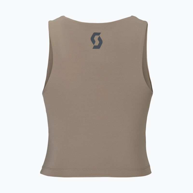 Тренировъчен топ SCOTT Endurance Crop toast beige 2