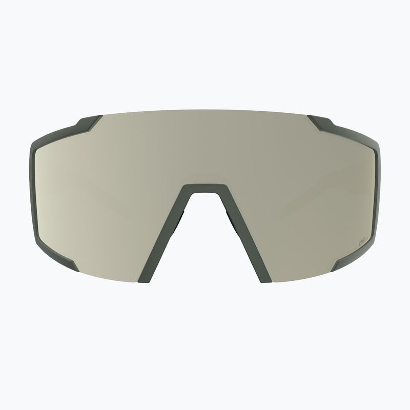 Слънчеви очила SCOTT Shield khaki green/amp white chrome 2