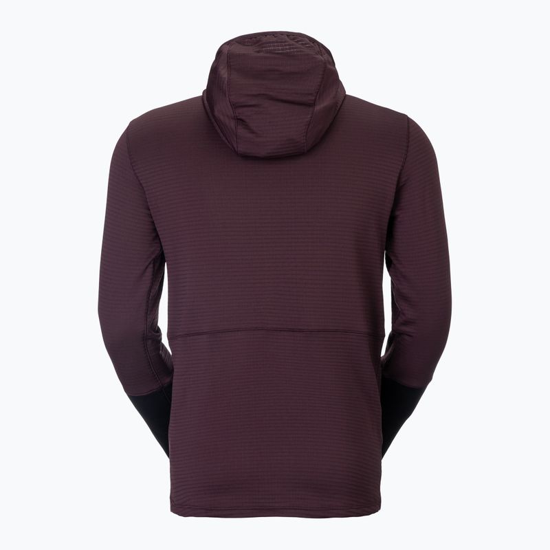 Мъжки поларен суитшърт SCOTT Defined Light Hoody cocoa red/black 2