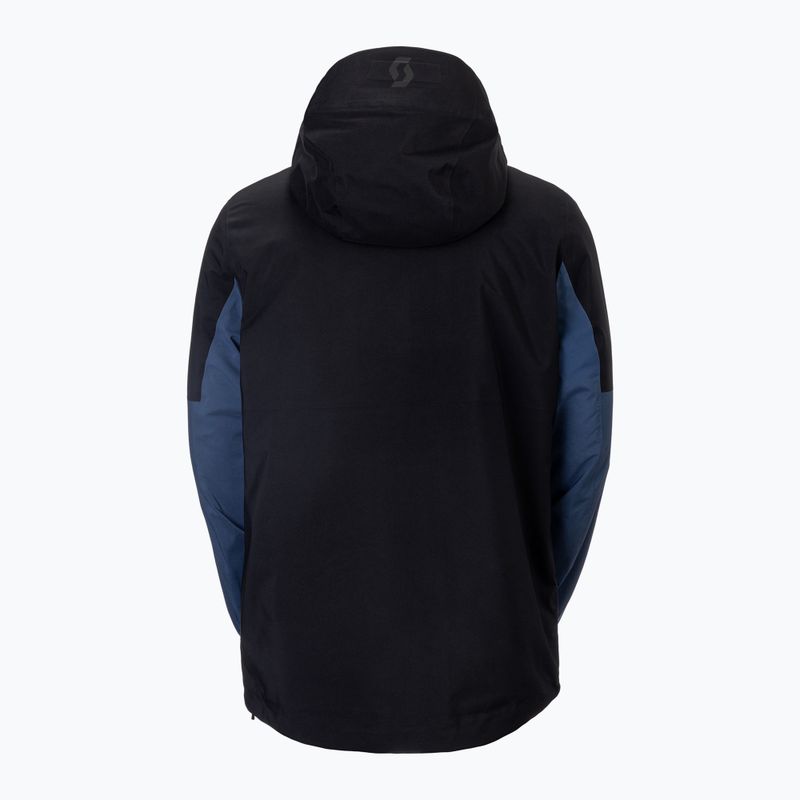 Мъжко скиорско яке SCOTT Ultimate GTX dusk blue/black 2