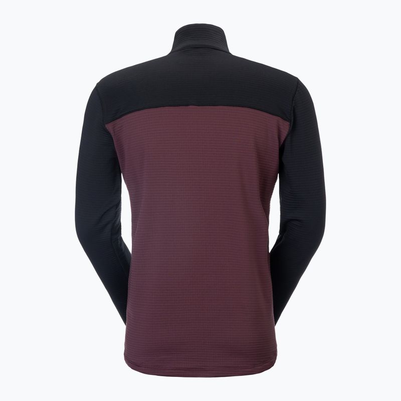 Мъжки поларен суитшърт SCOTT Defined Light cocoa red/black 2