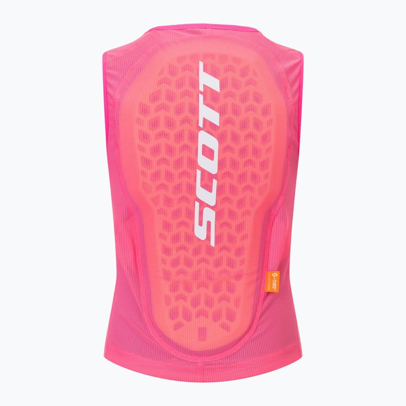 Детска предпазна жилетка SCOTT Vest Airflow Jr neon pink 2