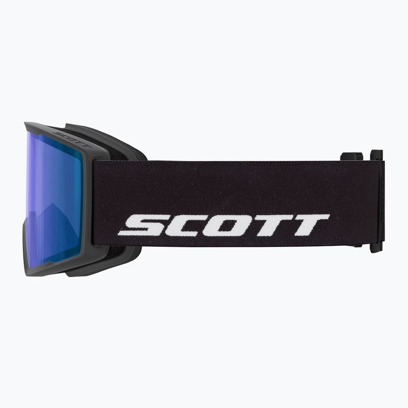 Скиорскa маска SCOTT Trace Pro black/blue chrome 2