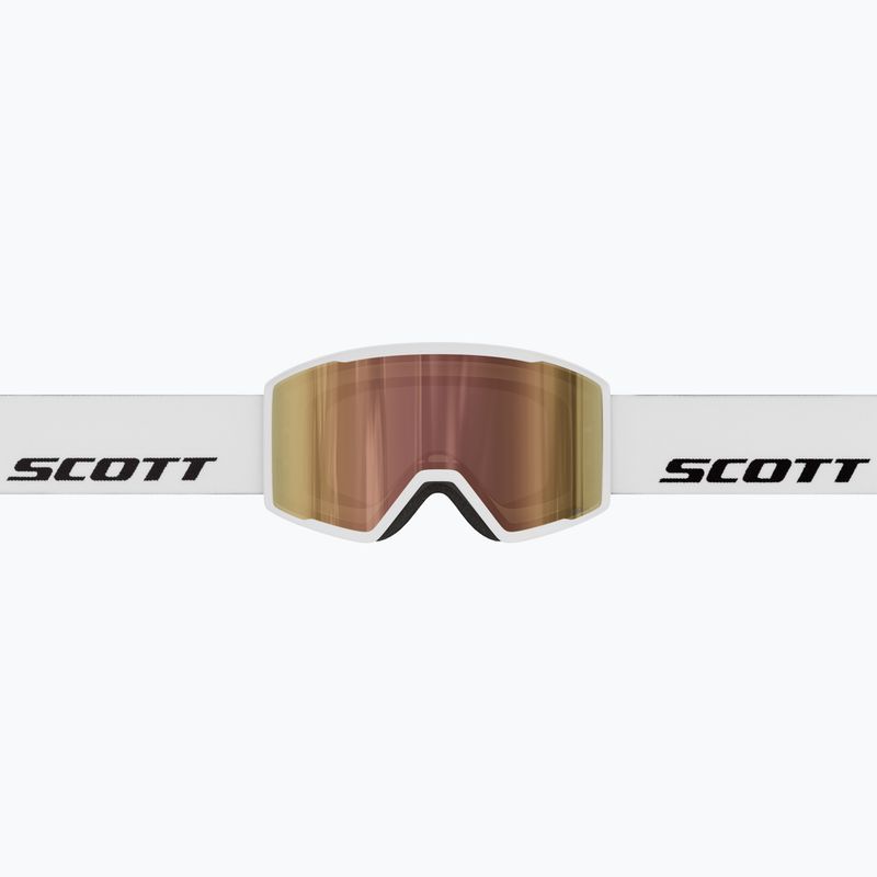 Скиорскa маска SCOTT Trace Pro Light Sensitive white/amp ls cinnamon chrome 2