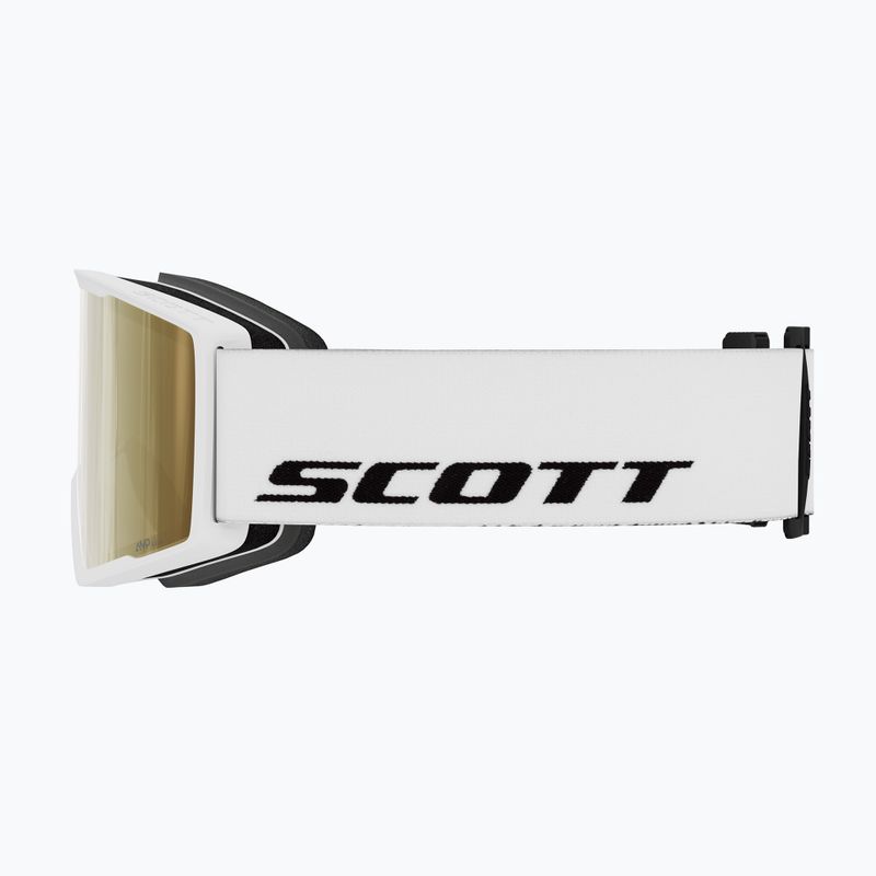 Скиорскa маска SCOTT Trace Pro Light Sensitive white/amp ls cinnamon chrome 4