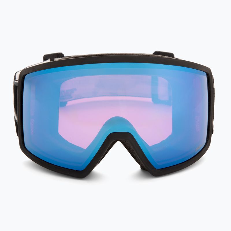Скиорскa маска Scott Neo Light Sensitive S2-4 granite black/white/amp ls blue chrome 2
